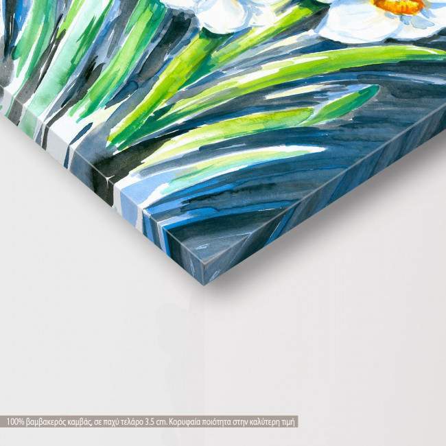 Canvas print, Narcissus, detail