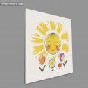 Kids canvas print Sun