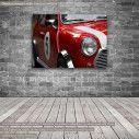 Canvas print Red Mini