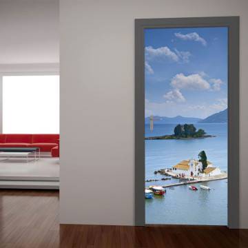 Door sticker Corfu, Pontikonisi