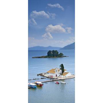 Door sticker Corfu, Pontikonisi 2