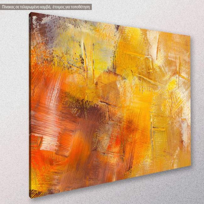 Canvas print Abstract selection IX, side