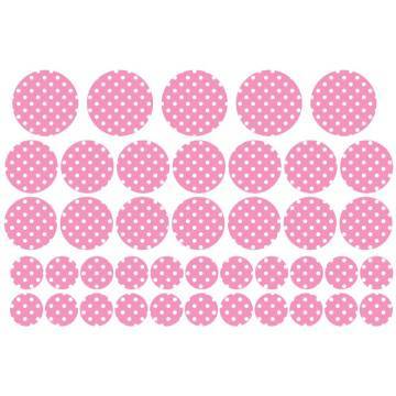 Kids wall stickers circle dots 2