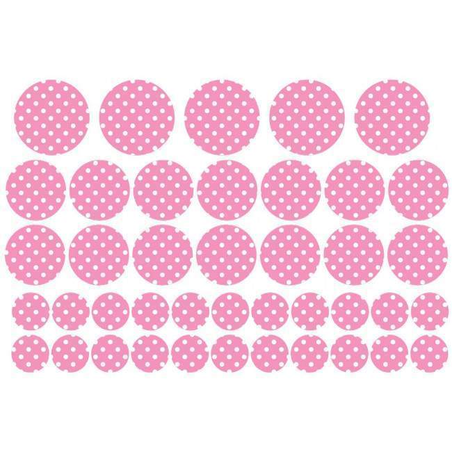 Kids wall stickers circle dots