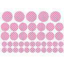 Kids wall stickers circle dots