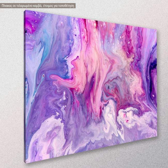 Canvas print Abstract selection XVII, side