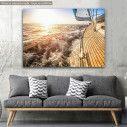 Canvas print, Sailing to sunset