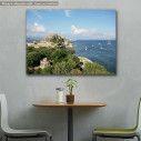 Canvas print Corfu castle