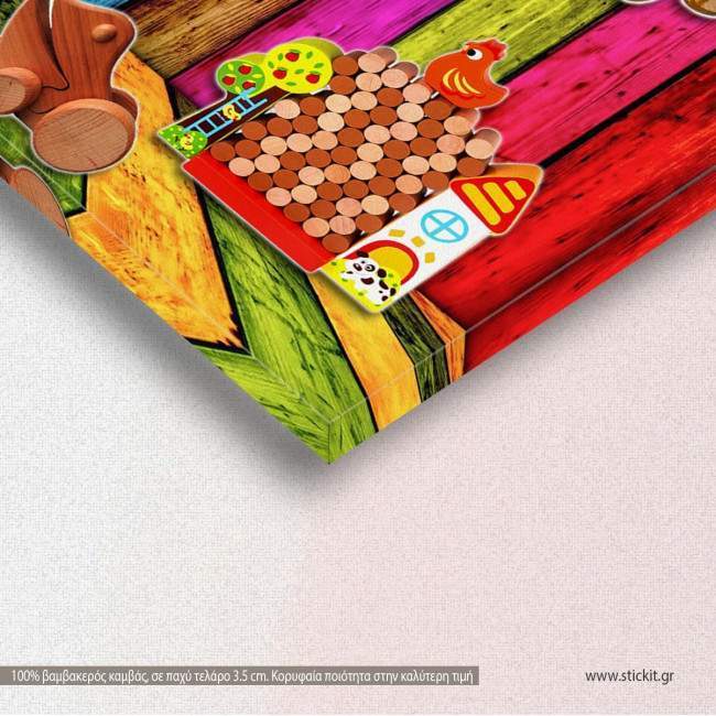 Kids canvas print Toy story