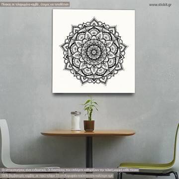 Canvas print Mandala I