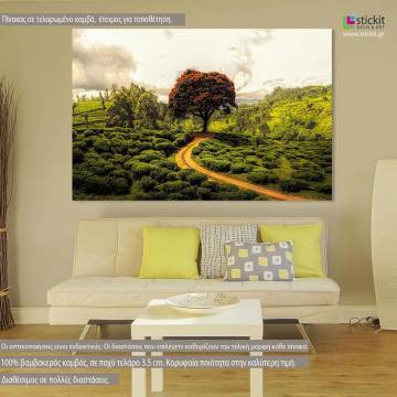Canvas print Scenery, Make a difference