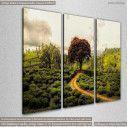 Canvas print Make a difference,  3 panels, side