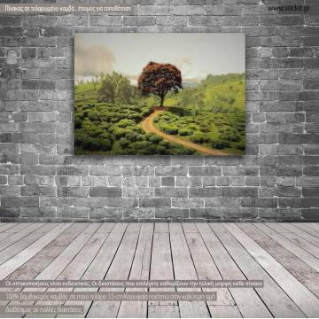 Canvas print Scenery, Make a difference impressionism