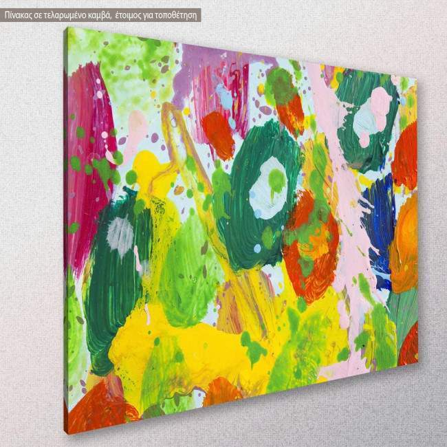 Canvas print Abstract selection XLII, side