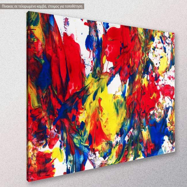 Canvas print Abstract selection L, side