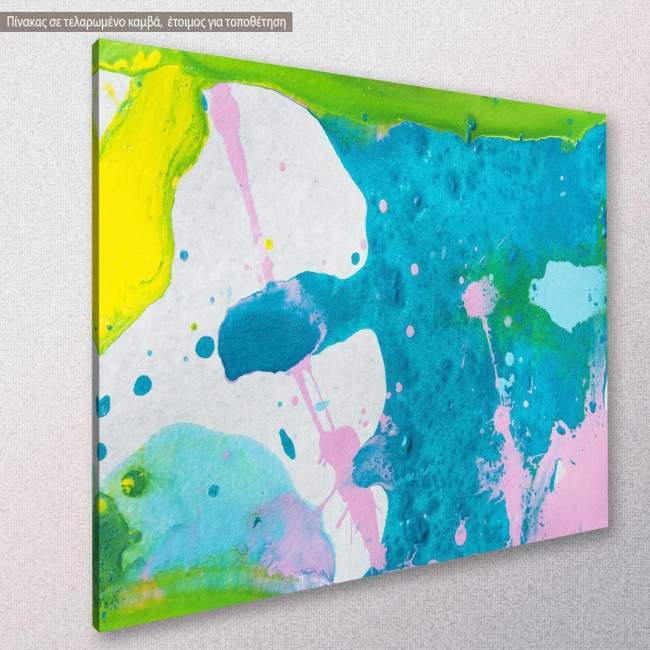 Canvas print Abstract selection LIV, side