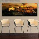 Canvas print Acropolis sunrise, panoramic