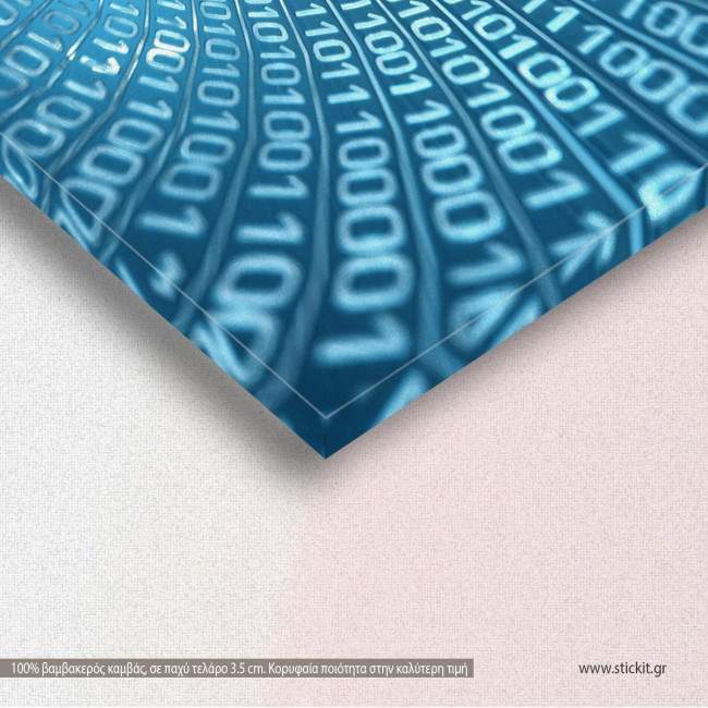 Canvas print Cyber tunnel, detail