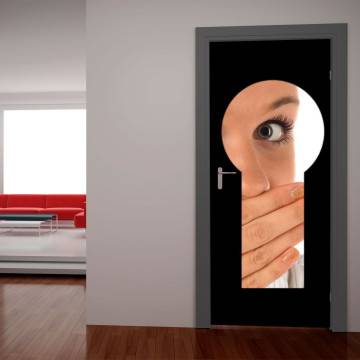 Αυτοκόλλητο πόρτας Η κλειδαρότρυπα