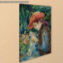Canvas print Mademoiselle Marie - Therese, Renoir, side