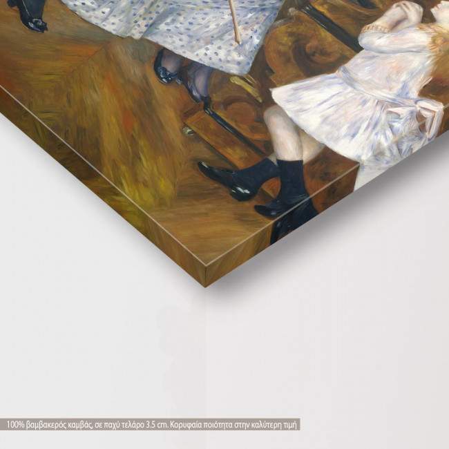 Daughters of Catulle Mendès, Renoir, γωνία 