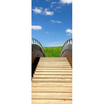 Door sticker Stairs in the sky 2