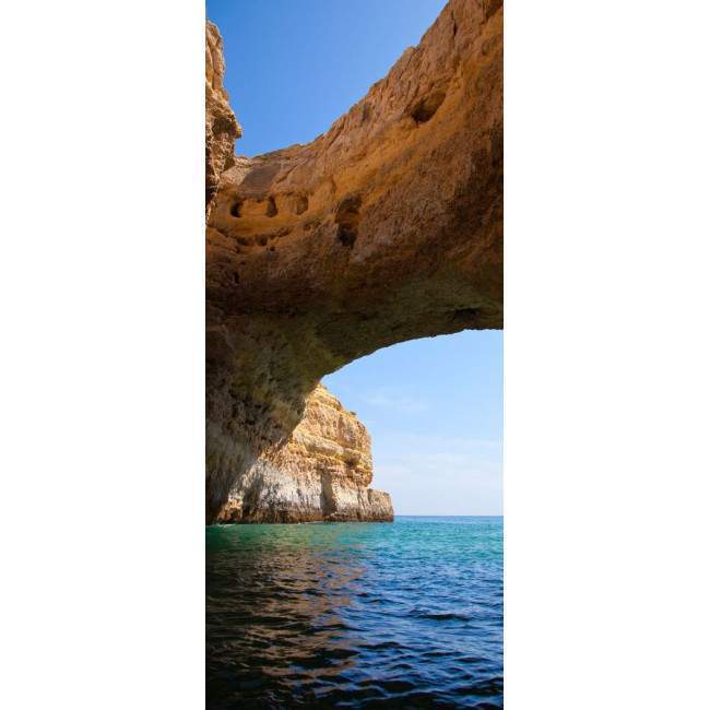 Door sticker Rock in the sea