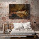 Canvas print Laying woman, Rallis