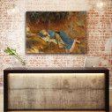 Canvas print Laying girl, Rallis
