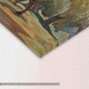 Ελαιόδεντρα (Μυτιλίνη), Κ. Μαλέας, αντίγραφο - αναπαραγωγή πίνακα σε καμβά, λεπτομέρεια