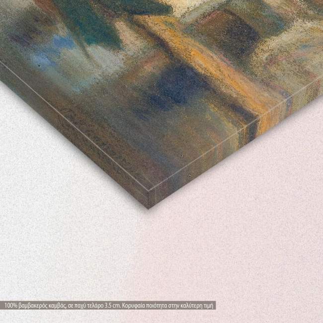 Canvas print Dreaming house, Ydra, Oikonomou, detail