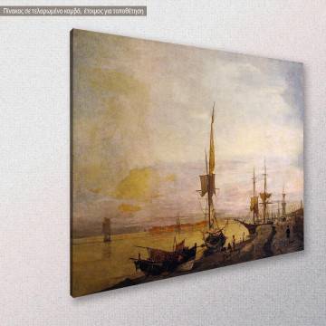 Canvas print Fish boats, Volanakis 2