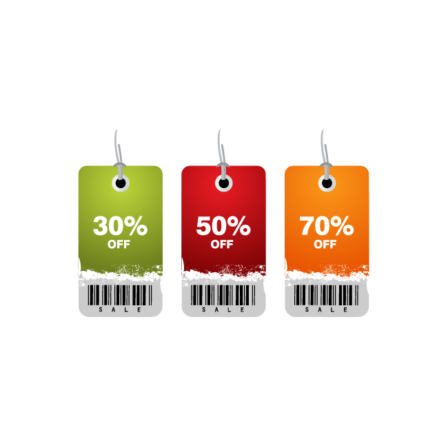 Sales stickers set 5