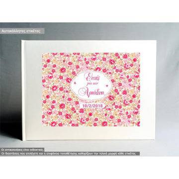 Sticker label Flowers 2