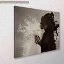 Canvas print Dual nature, side
