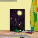 Kids canvas print Reach the stars