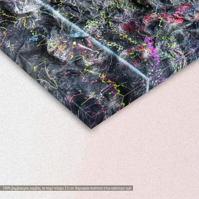 Abstract selection LX, πίνακας σε καμβά, λεπτομέρεια