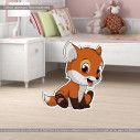 wooden decorative figure Fox
