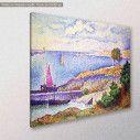 Canvas print Paysage, Metzinger.J, side