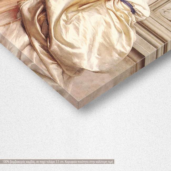 Canvas print A Roman lady, Leighton F, detail