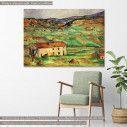 Canvas print Environs de Gardanne, Cezanne P.