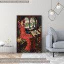 Canvas print The lady of Shalott, Waterhouse J. W.