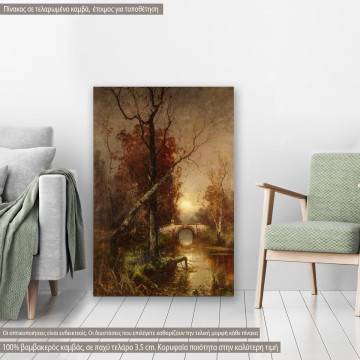 Canvas print Autumn in the park, Klever
