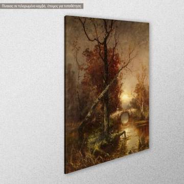 Canvas print Autumn in the park Klever View 1 2