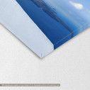 Canvas print Santorini island,  3 panels, detail