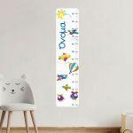 Wall stickers height measure Flying collection