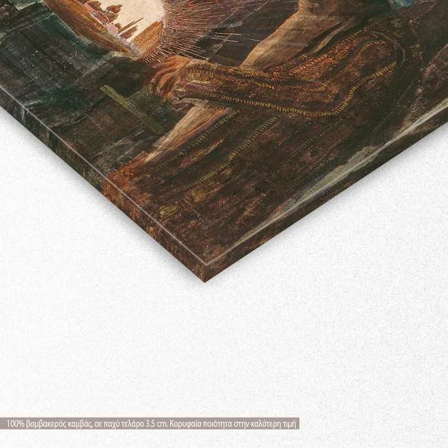 Πίνακας ζωγραφικής Fairy tale, Ciurlionis M. K., λεπτομέρεια