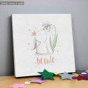 Kids canvas print Cute animals, Rabbit
