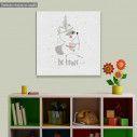 Kids canvas print Cute animals, Raccoon