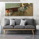 Canvas print The dance lesson, Degas E.